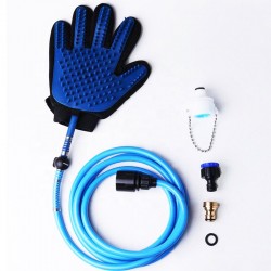Pet Washing Grooming Glove Tools Dog Cat Massage Shower Sprayer Hair Remover Brush Pet Bath Grooming Glove