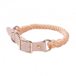 High-Quality Cotton Dog Leash with Stainless Steel Hook Woven Rope