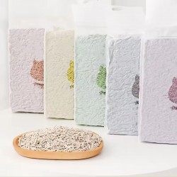 Natural Soy Cat Litter – Eco-Friendly, Clumping with Starch & Guar Gum, Multi-Scent Pet Litter