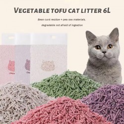 Natural Soy Cat Litter – Eco-Friendly, Clumping with Starch & Guar Gum, Multi-Scent Pet Litter