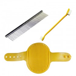 Pet Nail Grinder Kit Grooming Tool Set, Pet Deshedding Brush Glove Hair Remover Grooming, Pet Grooming Kit