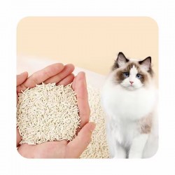 Biodegradable Tofu Cat Litter - Plant Based Multi-Flavor Cat Sand with Low Dust and Strong Clumping