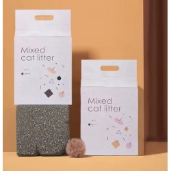 Wholesale Cat Litter Sand – Strong Clumping Tofu & Bentonite Litter Mix with Soft Baby Powder Fragrance
