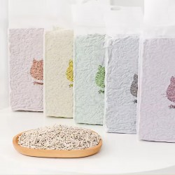 Mixed Tofu Cat Sand – Highly Absorbent Dust Free Mixed Tofu Cat Litter Sand for Indoor Use