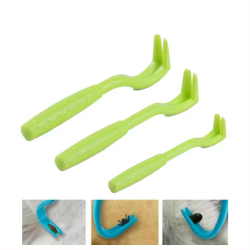 Wholesale Plastic Pet Tweezers Dog Tick Tweezers for Dogs Cats Humans