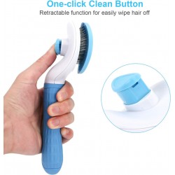 Custom Pet Massaging Brush Tools Healthy Pets Dogs Cats Bunny Grooming Shedding Brush with Long or Short Hair