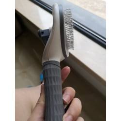 Custom Pet Massaging Brush Tools Healthy Pets Dogs Cats Bunny Grooming Shedding Brush with Long or Short Hair