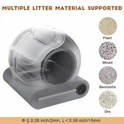 Automatic Cat Litter Box Smart App Control Self Cleaning Litter Boxes Cat Sandbox Electronic Pet Toilet