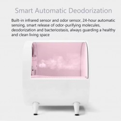 Automatic Cleaning Cat Toilet – Smart Enclosed Litter Box with Spacious Interior Design for Home