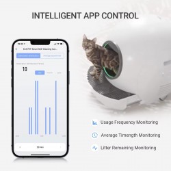 Smart Robotic Cat Toilet – Professional Self-Cleaning Litter Box with Disposable Bin & Premium Design for Cats