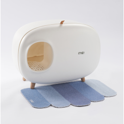 Wholesale Closed Cat Toilet Simple Design Cat Litter Box with Accessories