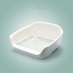 Plastic Pet Poop Tray Park Corner Dog Toilet Dog Wee Pee Pads Tray Toilet for Dog