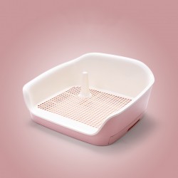 Plastic Pet Poop Tray Park Corner Dog Toilet Dog Wee Pee Pads Tray Toilet for Dog