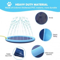 Pet Water Spray Pad - Brand New Dog Swimming Pool & Shower Mat for Backyard Play