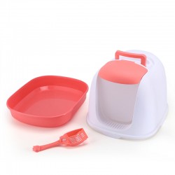 Pet Hooded Litter Pan Hidden Self Cleaning Cat Litter House Box in Low Price Arenero Gato
