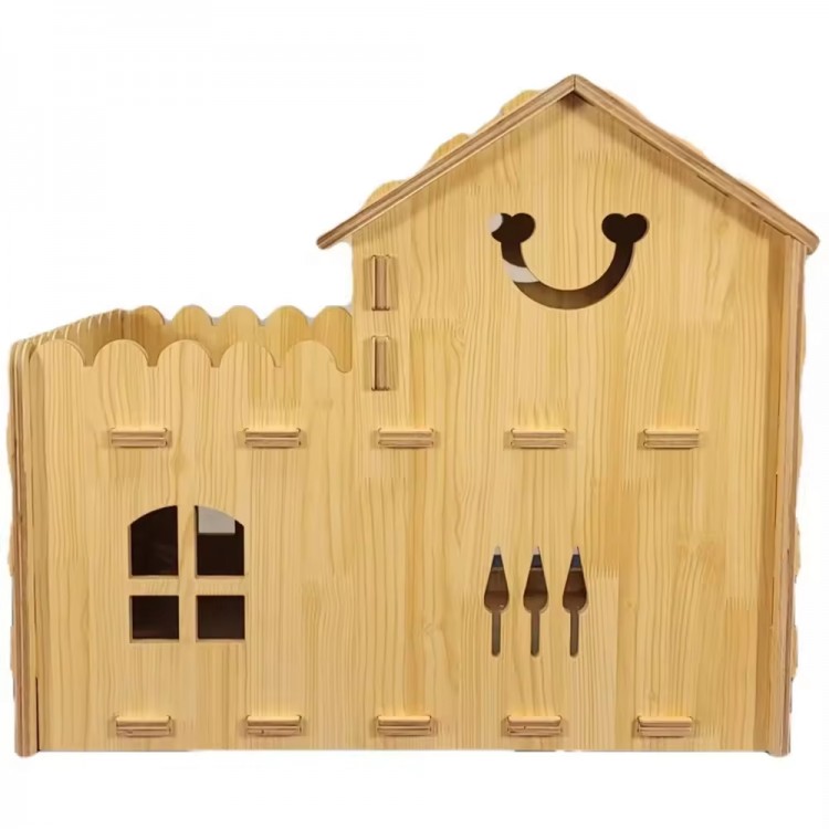 Custom Wooden Pet House Assembled Pet Furniture Cat House Custom Wooden Pet House Assembled Pet Furniture Cat House