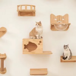 Wooden Wall Climb
