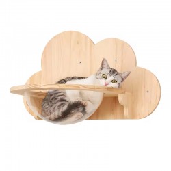 Pet Wooden Wall Climb Custom Cat Tower for Active Cats