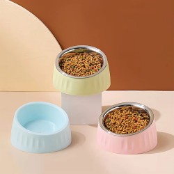 Steel Dog Food Bowl