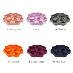 Pet Licking Mat Bowl Lick Pat Dog FeedingToys for Butter Yogurt Peanut, Pets Supplies Bathing Grooming Training Calming Mat