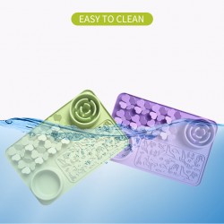 Pet Food Water Bowl Dog Slow Feeder Silicone Dog Lick Mat with Suction Cups