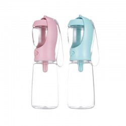 Custom Pet Water Bottle and Cat Multifunctional Feeding Food Pet Bottle Water Pet Drinking Water Bottle
