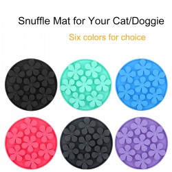Silicone Dog Snuffle Mat With Suction Cups Doggie Cat Dog Slow Feeder for Dry and Wet Food