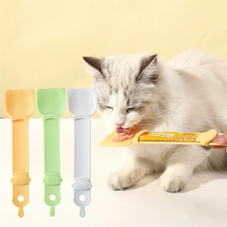 Cat Strip Squeeze Spoon Cat Strip Squeeze Spoon