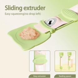 Cat Strip Squeeze Spoon Portable Pet Liquid Snack Spoon Dog Cat Strip Feeder Cat Snacks Accessories