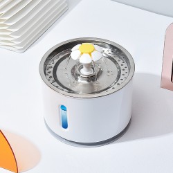 Automatic Pet Water Fountain Dog Water Dispenser with Replacement Filters for Cats, Dogs, Multiple Pets ,