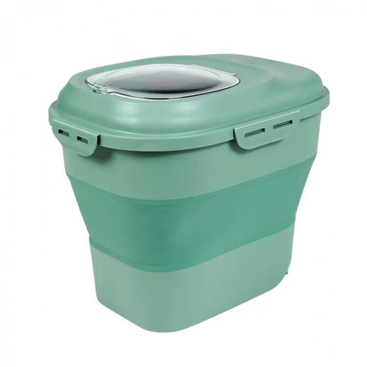 Collapsible Pet Food Container Collapsible Pet Food Container