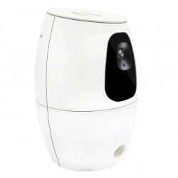 Smart Pet Food Dispenser Dog Cat Camera Night Vision Smart Pet Camera with Treat Dispenser & Tossing