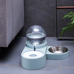Double Pet Food Bowl