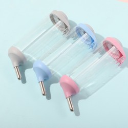 Hanging Dog Water Dispenser Drinker for Pets Can Be Raised and Lowered Drinking Water Feeding Cage Water Bottle