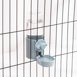 Automatic Cat Drinking Fountain Pets Water Feeder Pet Hanging Bottle Dispenser Automatic Pet Feeding Bowl