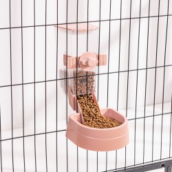 Automatic Cat Drinking Fountain Pets Water Feeder Pet Hanging Bottle Dispenser Automatic Pet Feeding Bowl