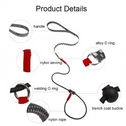 Pet Leash and Non Slip Handel grip for dog