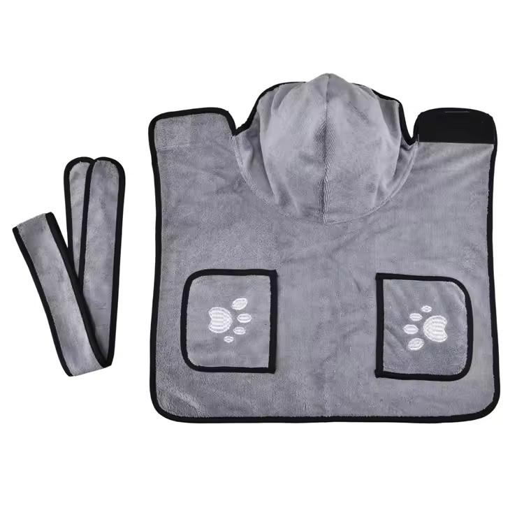 Dog Bathrobe Towel Dog Bathrobe Towel