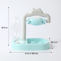 Dog Puzzle Food Bowl Promotes Brain Stimulation and Healthy Eating - Slow Dispensing Food - No More Boredom