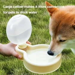 Portable Folding Feeding Bowl Drinking Bowl Pet Water Dispenser Feeder Dog Water Bottle