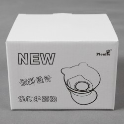 Cat Double Food Bowl Pet Food Water Elevated Non-slip Pet Feeding Bowl With Raised Stand