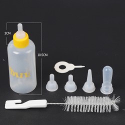 Custom Kitten Milk Feeder Puppy Milk Feeder Travel Water Dog Cat Rabbit Pet Feeding Bottle Kit Kitten Bottles