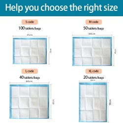 Disposable Dog Pee Pads - Wholesale Quick-Drying, Leak-Proof 5-Layer Disposable Pee Pads for Pet Hygiene and Urine Control