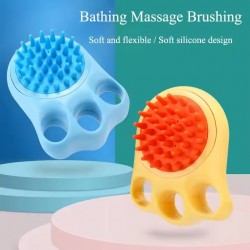 Pet Grooming Bath Brush Multi-Use for Puppies, Cats & Dogs