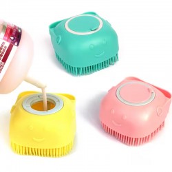 Wholesale Pet Cleaning Brush Non-Slip Grip for Easy Handling