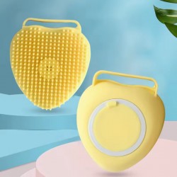 Pet Grooming Bath Comb & Soft Cleaning Brush for Small Pets