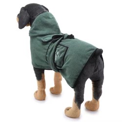 Soft Dog Bathrobe Towel – Quick-Dry for Small to Large Dogs