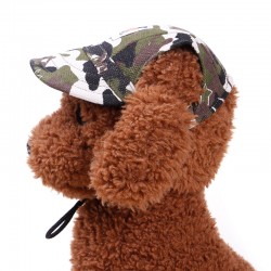 Adjustable Dog Ear Hat Spring and Summer Sunscreen Travel Dog Sun Hat Baseball Caps for Pet and Cats