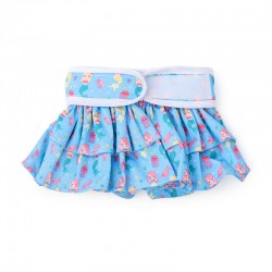 Waterproof Reusable Dog Diapers Female Highly Absorbent Dog Diapers for Female Dogs Sanitary Short Skirt