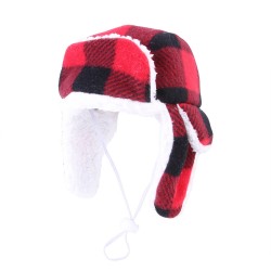 Warm Christmas Dog Hat